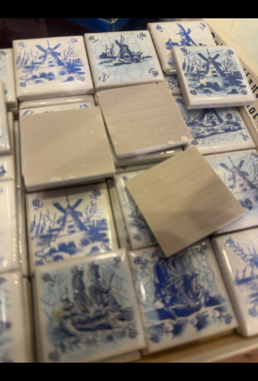 52 stk Hollandske kakler/fliser